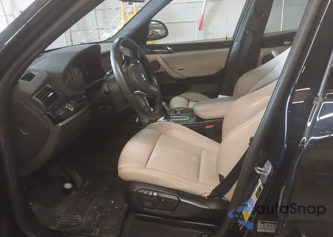 2017 BMW X3 xDrive28I z USA, uszkodzony, nr VIN 5UXWX9C33H0W70684